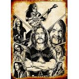 Bedeko Motörhead Hediyelik Ahşap Tablo