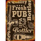 Bedeko Pub Mekanı Hediyelik Ahşap Tablo