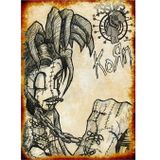 Bedeko Retro Korn Posteri Tasarım Mdf Tablo