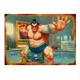 Bedeko Street Fighter Honda Hediyelik Mdf Tablo