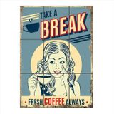 Bedeko Take A Break Temalı 9 Parça Puzzle Tablo