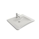Bedensel Engelli Lavabosu 65 Cm Parlak Beyaz
