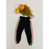Bedi Baby Erkek Bebek Eşofman Alt Desenli Çocuk Pantolon - 4 Yaş - 01-Siyah