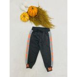 Bedi Baby Erkek Bebek Eşofman Alt Desenli Çocuk Pantolon - 4 Yaş - Füme