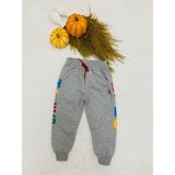 Bedi Baby Erkek Bebek Gri Eşofman Altı Desenli Çocuk Pantolon - 1 Yaş - Açık Gri