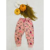 Bedi Baby Kız Bebek Eşofman Altı Daısy Desenli Pembe Pantolon 1/2/3/4 - 1 Yaş - Baby Pembe