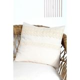 Bedinn Boho 45x45 cm Dantelli Kırlent Kılıfı