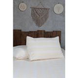 Bedinn Naturel Fırfırlı 2'li Vintage 50x70 cm Yastık Kılıfı