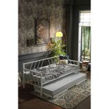 Bedliga Glory Yavrulu Daybed Tek-Çift Kişilik Metal Karyola beyaz