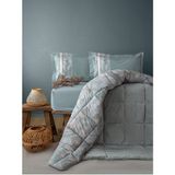 Bedline Softly Tek Kişilik Uyku Seti Sofia Adaçayı Pamuk Kumaş Çiçek Desenli 155 x 215 cm - Yeşil