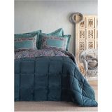 Bedline Softly Uyku Seti Çift Kişilik Harmony Indigo - Yeşil