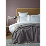 Bedline Şönil Nevresimli Yatak Örtüsü Seti Çift Kişilik Eternal Gri - 200 x 220 cm