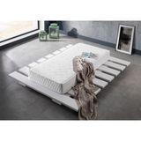 Bedpark Beyaz Orta Sert Süngerli Ortopedik Yatak | Ekstra Konforlu Tek Kişilik Yatak - BED22 - 90 x 190 x 12 cm