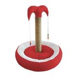 Bedspet 65 cm Kırmızı Kedi Yataklı Tırmalama