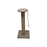 Bedspet Kedi Tırmalama Tahtası 70 Cm Krem