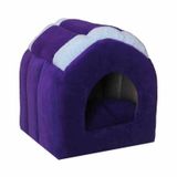 Bedspet Mor Kedi ve Küçük Köpek Kulübesi