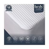 Bedy Guard Konfor %100 Soft Pamuk Üst Kumaşlı Yatak Alezi Ultra Sessiz Sıvı Geçirmez Yatak Koruyucu Alez - 60 x 120 cm - Gri