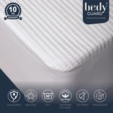 Bedy Guard Konfor Ultra Sessiz Sıvı Geçirmez Yatak Koruyucu ALEZ0733813521799 - 100 x 200 cm - Beyaz