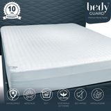 Bedy Guard Royal 300GSM Kapitone Sıvı Geçirmez Yatak Koruyucu Alez - 100 x 200 cm - Beyaz
