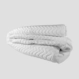 Bedy Guard Royal 300GSM Kapitone Sıvı Geçirmez Yatak Koruyucu Alez - 160 x 200 cm - Beyaz