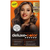 Bee Beauty Deluxe Color 7.1 Küllü Kumral Kit Saç Boyası