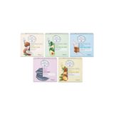Bee Beauty Hindistan Cevizli + Avokado Yağlı + Keçi Sütlü + Killi + Argan Yağlı Katı Sabun(5'li Set
