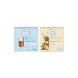 Bee Beauty Keçi Sütlü Katı Sabun 125 Gr + Argan Yağlı Katı Sabun 125 Gr (2'li Set)