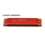 Bee DF16-1 Harmonica Bakır-Aliminyum Gövde / 16 Delikli Mızıka