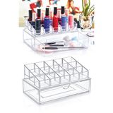 Bee Home Çekmeceli Manikür Seti Düzenleyici Çekmeceli Makyaj Organizeri Oje Standı Oje Düzenleyici Organizer