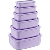 Bee Home Moblen Sweet Saklama Kabı 6 Lı Ak-525 (Gkh) - Pembe