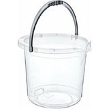 Bee Home Temizlik Kovası Şeffaf 14LT Ak 432 4321 - 1,5 lt - Bej
