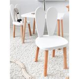 Bee Smart 2 Sandalyeli Aktivite Masası Beyaz Naturel