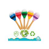 Bee Smart 2li Ahşap Marakas Çıngıraklı Oyuncak Bebek Oyuncağı Müzik Ritim Ses Algı Çocuk Bebek Çıngırak