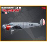 Beechcraft At 11 Kansan Pm Model Demonte Plastik Uçak Maket Kiti