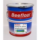 Beefloor Akrilik Zemin Boyası (20 Kg) - 01-Siyah