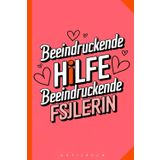 Beeindruckende Hilfe - Beeindruckende FSJlerin - Freiwilligendienst -Geschenke für Kollegen: Sag Danke mit diesem schicken Notizheft für FSJlerinnen, ... haben im A5 Format mit 120 blanko Seiten