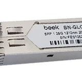 Beek 1000Base-LX (LC/20Km/1310nm/Single-Mode) SFP Modül, 1.25Gb/s, Cisco, Extreme, NORTEL, ZTE, Huawei, Alcatel, ZyXEL, Netgear, AVAYA, Juniper, Linksys, Enterasys ürünleriyle uyumlu