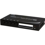 Beek 4 Port HDMI Switch, 4 giriş - 1 çıkış, 5 farklı görüntü seçeneği sunar, uzaktan kumandalı<br