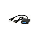 Beek BA-HA-HD15-1 HDMI To VGA Çevirici Adaptör - Siyah