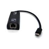 Beek Ba-Usb3-Gtc-1 USB Type C To Gigabit Ethernet Erkek-Dişi Realtek 8153 USB Ethernet Adaptör - Siyah