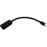 Beek Bc-Dsp-Mdp-Ha-1 Mini Display Port To HDMI Erkek-Dişi Dönüştürücü Adaptör - Siyah