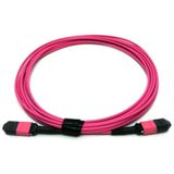 Beek BC-FO-5MPMPB-10/4-FF 10 Mt MPO to MPO Dişi-Dişi B Croos 12 core OM4 Fiber Patch Cord Kablo