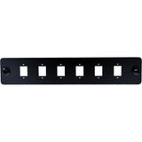 Beek BN-FP191U-QL Model Fiber Patch Panel Kutusu için 1U 12LC DX Ön Plaka SetiBeek 1U 12LC DX Front Plate Set for BN-FP192U-QL - Siyah