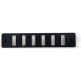 Beek BN-FP191U-QL Model Fiber Patch Panel Kutusu için 1U 12SC DX Ön Plaka SetiBeek 1U 12SC DX Front Plate Set for BN-FP192U-QL - Siyah