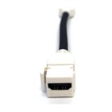 Beek BN-KJ-HDMIA-CB10 Hdmi to Hdmi Dişi-Dişi Beyaz Keystorejack Konnketör