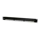Beek BN-PP-M24S 24 Port 1U Boş Patch Panel Siyah