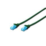Beek CAT. 5E Patch Kablo, U/UTP, 7 metre, AWG 26, Yeşil Renk