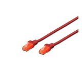 Beek Cat. 6 Patch Kablo, U/utp, 0,25 Metre, Awg 26, Kırmızı Renk, Lszh