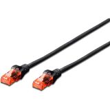Beek Cat. 6 Patch Kablo, U/utp, 0,25 Metre, Awg 26, Siyah Renk, Lszh
