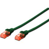Beek Cat. 6 Patch Kablo, U/utp, 0,25 Metre, Awg 26, Yeşil Renk, Lszh